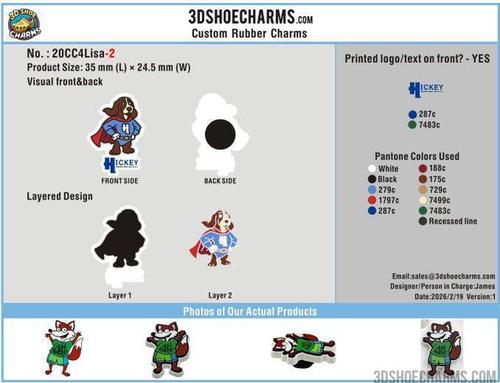 Custom Shoe charms-20CC4Lisa 260219