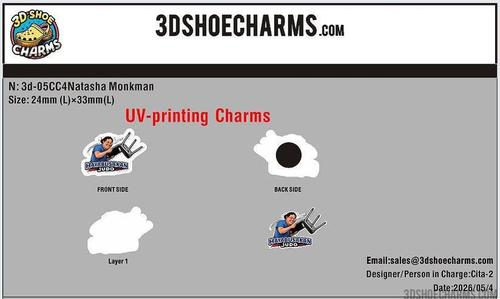 Custom Rubber Clog Charms – 20260505-05