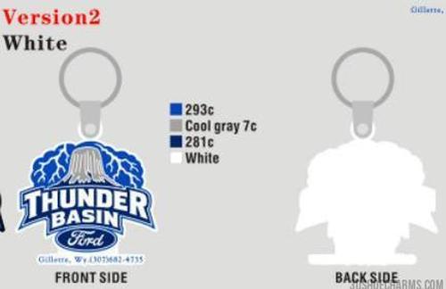 Custom 3D Die Cut Rubber Keychains – 20260526-20