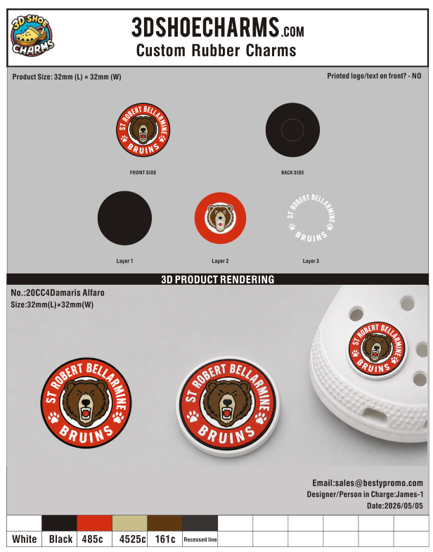 Custom Rubber Clog Charms – 20260709-20