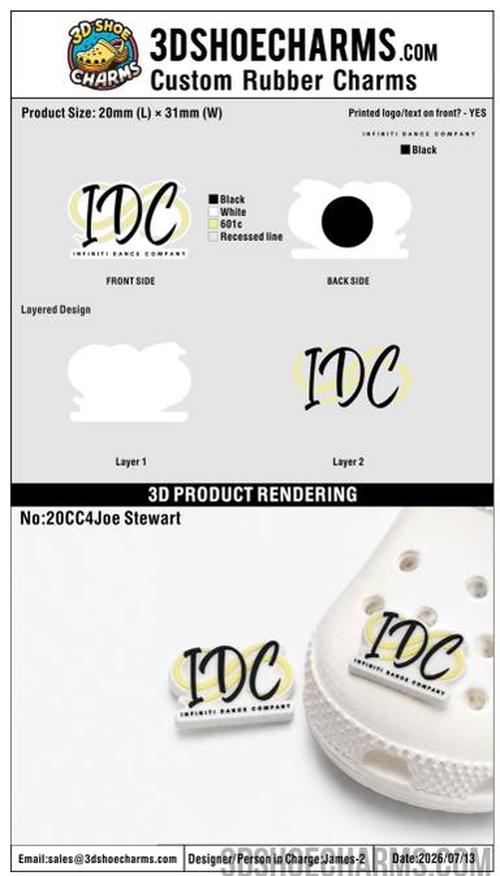 Custom Rubber Clog Charms - 20260713-20-2