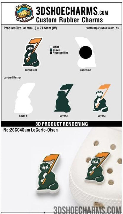 Custom Rubber Clog Charms - 20260828-20-2