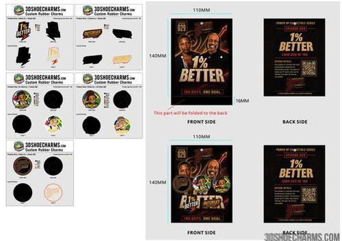 Custom Rubber Clog Charms/Fridge magnets - 20260829-20-3【1/3】