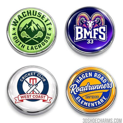 Custom  Doming Lapel Pins - Free Proof & Quote