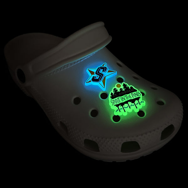 Glow-in-the-Dark Custom Clog Charms
