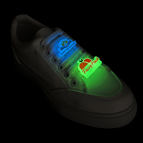 Glow-in-the-Dark Custom Clip Shoe Charms