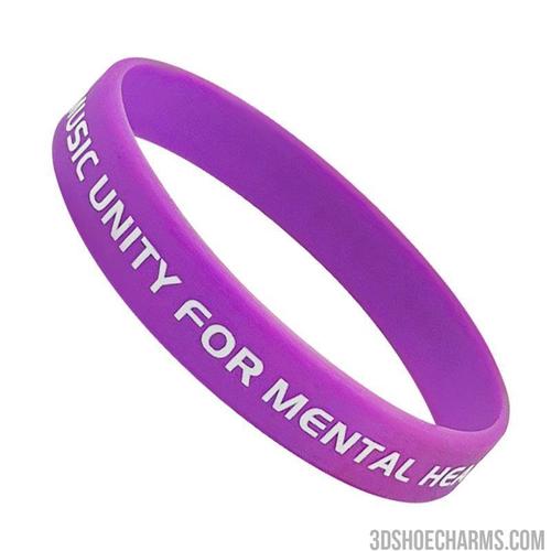 Custom Solid Silicone Wristbands