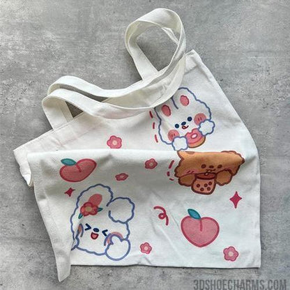 Custom Canvas Tote Bag – Double-Sided Printing