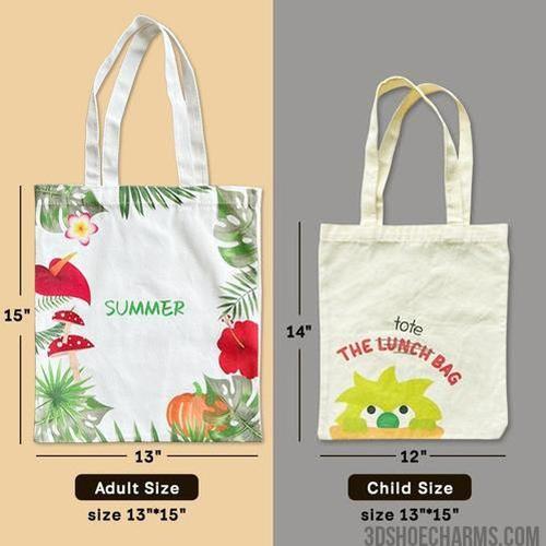 Custom Canvas Tote Bag – Double-Sided Printing