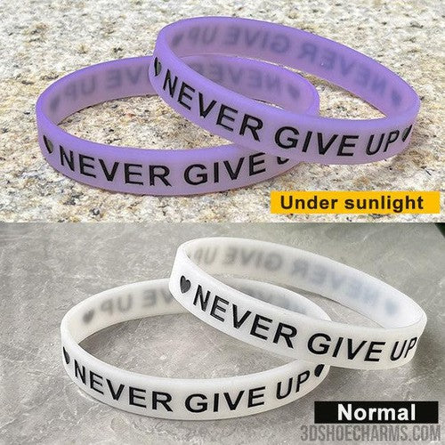 Custom UVReact Silicone Wristbands