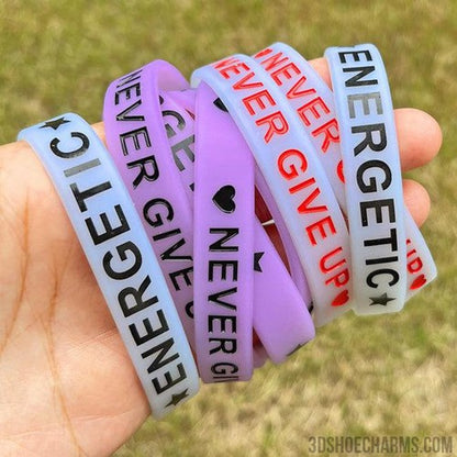 Custom UVReact Silicone Wristbands