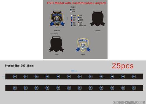 Custom PVC Medal with Customizable Lanyard-Custom Detachable Sublimation Lanyards-20260429-24