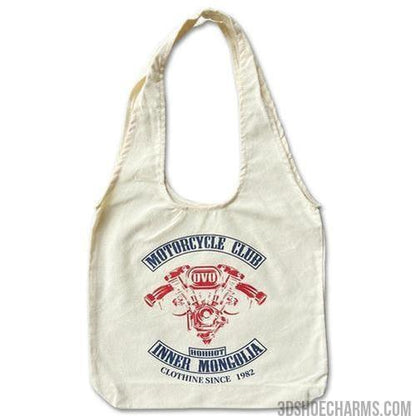 Custom Canvas Shoulder Bag with Logo