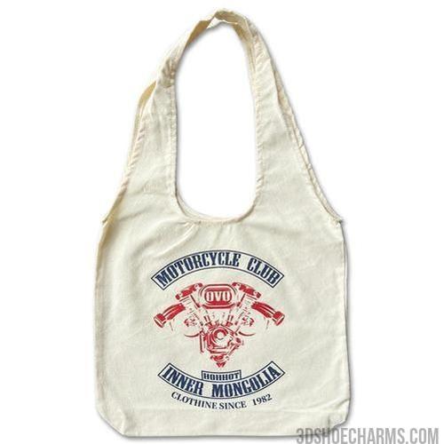 Custom Canvas Shoulder Bag with Logo