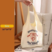 Custom Canvas Shoulder Bag with Logo