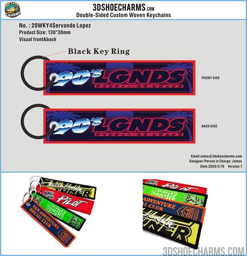 Woven Flight Key Tag-20WK4Servando Lopez 260316