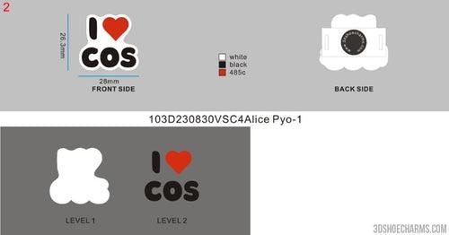 CUSTOM MULTIFUNCTION SHOE CHARMS - 103D230830VSC4Alice Lee