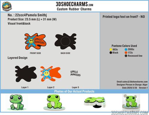 Custom Rubber Clog Charms - 20260401 - 22