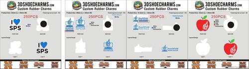 Custom Rubber Clog Charms-202608024-22-12