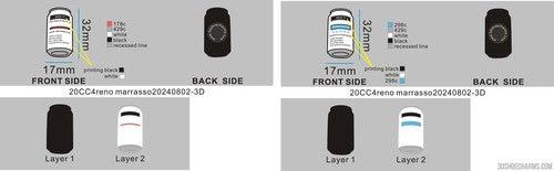 CUSTOM SHOE CHARMS-20CC4reno marrasso