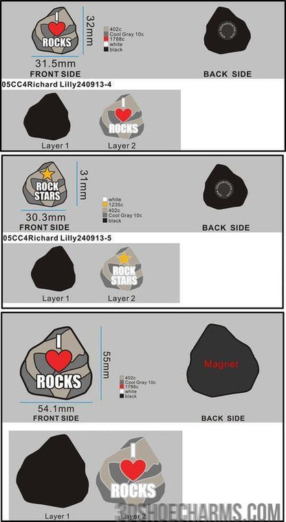 custom shoe charms/Magnet/Embroidered keychains-05CC4Richard Lilly-reorder