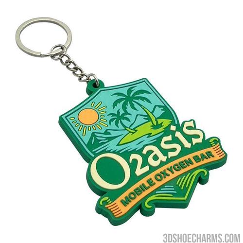 Custom 3D Rubber Keychains