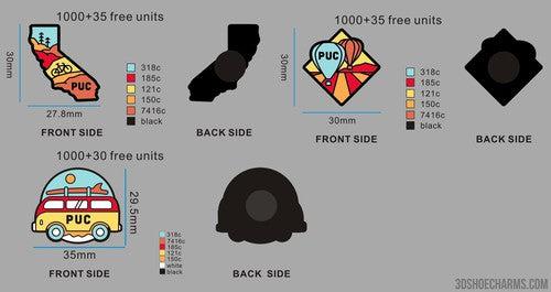CUSTOM RUBBER CHARMS - 04CC4Heidi 20240227 - Reorder