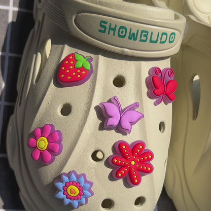 Custom Sunlight Color-Changing Clog Charms