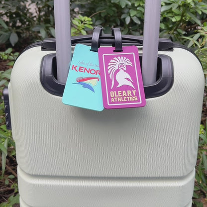 Custom 3D Rubber Luggage Tag – Free Proof & Quote