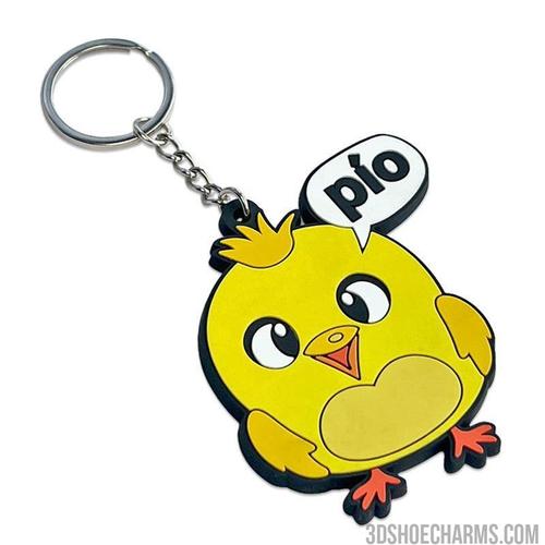 Custom 3D Rubber Keychains