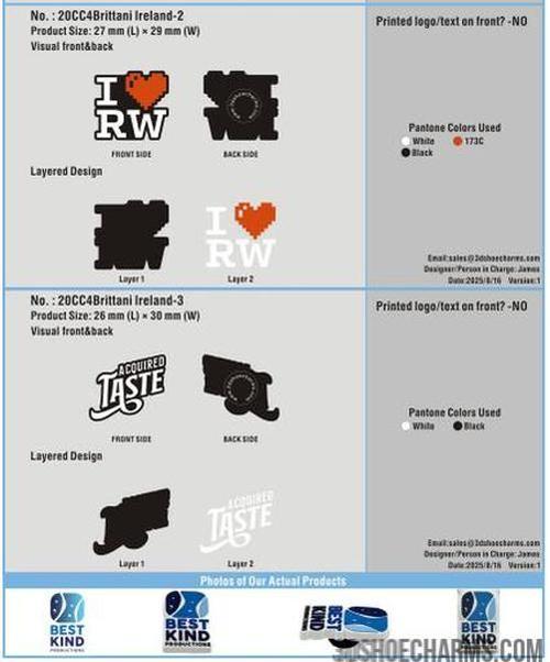 Custom Shoe charms-20CC4Brittani Ireland 250815