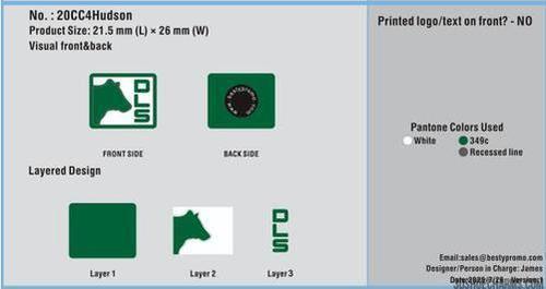 CUSTOM SHOE CHARMS-20CC4HUDSON 250729