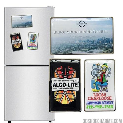 Custom Rectangular Doming Fridge Magnet
