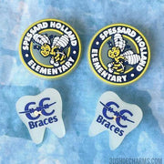 Custom 3D Glow-in-the-Dark PVC Badge