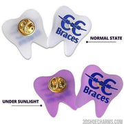 Custom 3D UV-Sensitive PVC Badge