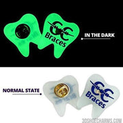 Custom 3D Glow-in-the-Dark PVC Badge