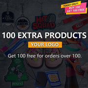 100 Extra Products - Your Logo