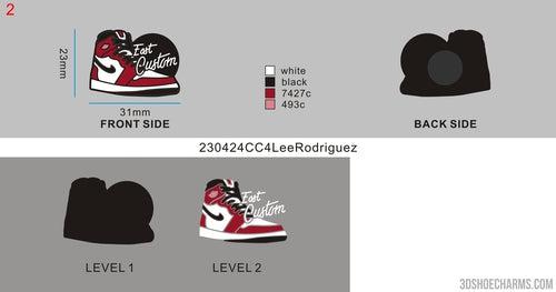 CUSTOM CLOG CHARMS - 05CC4LeeRodriguez230424