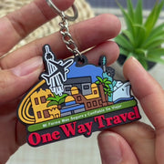 Custom 3D Rubber Keychains