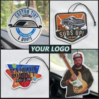 Custom Die-Cut Car Air Fresheners with Logo - Order online