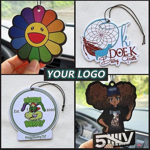 Custom Die-Cut Car Air Fresheners with Logo - Order online