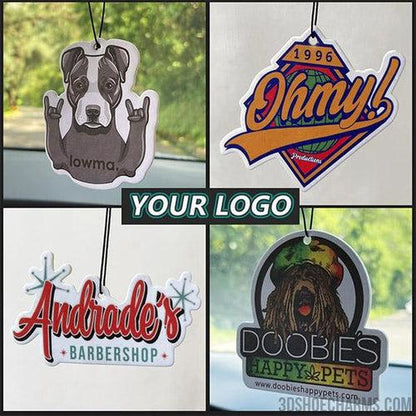 Custom Die-Cut Car Air Fresheners with Logo - Order online