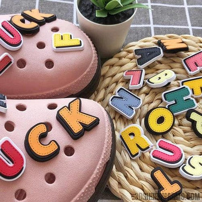 Letter Shoe Charms - Regular-Besty Promo