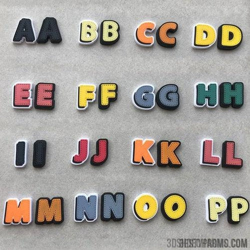 Letter Shoe Charms - Regular-Besty Promo