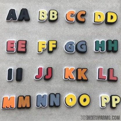 Letter Shoe Charms - Regular-Besty Promo