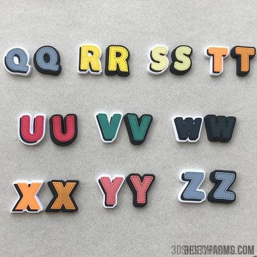 Letter Shoe Charms - Regular-Besty Promo