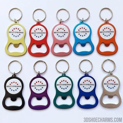 Custom Colorful Metal Opener Keychains