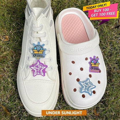 Custom Sunlight Color-Changing Versatile Shoe Charms - Order Online