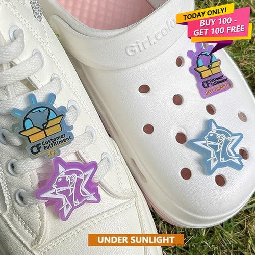 Custom Sunlight Color-Changing Versatile Shoe Charms - Order Online