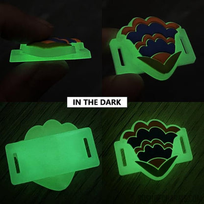 Garden Shoelace Charms - Glowing
